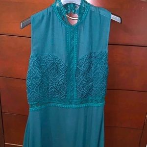 Francescas Deep Green Dress